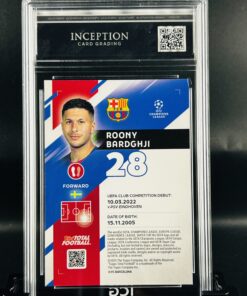 Cromo Roony Bardghji /25 GEM MINT 10 Topps TTF ICG Inception Card Grading