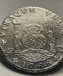 8 reales columnario de México 1766