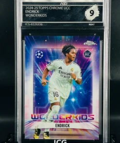Cromo endrick topps chrome wonderkids icg gm mint 10