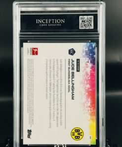 Cromo Jude Bellingham Rookie GEM MINT 10 Topps now ICG Inception Card Grading