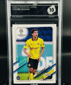 Cromo Jude Bellingham Rookie Japan GEM MINT 10 Topps ICG Inception Card Grading