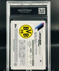 Cromo Jude Bellingham Rookie Japan GEM MINT 10 Topps ICG Inception Card Grading