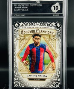 Cromo Lamine Yamal Goodwin Glossy Black GEM MINT 10 ICG Inception Card Grading