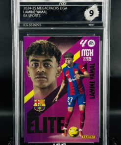 Cromo Lamine Yamal MINT 9 Panini MGK Elite ICG Inception Card Grading