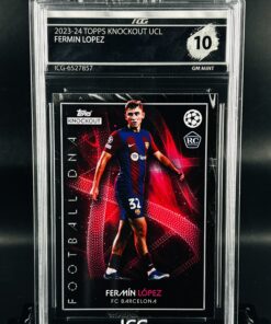 Cromo Fermin Lopez Rookie GEM MINT 10 Topps Knockout Inception Card Grading