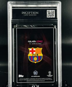 Cromo Fermin Lopez Rookie GEM MINT 10 Topps Knockout Inception Card Grading