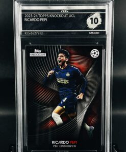 Cromo Ricardo Pepi GEM MINT 10 Topps Knockout Inception Card Grading