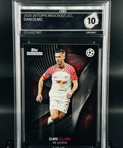 Cromo Dani Olmo GEM MINT 10 Topps Knockout Inception Card Grading