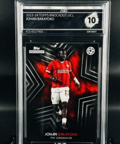 Cromo Johan Bakayoko GEM MINT 10 Topps Knockout Inception Card Grading