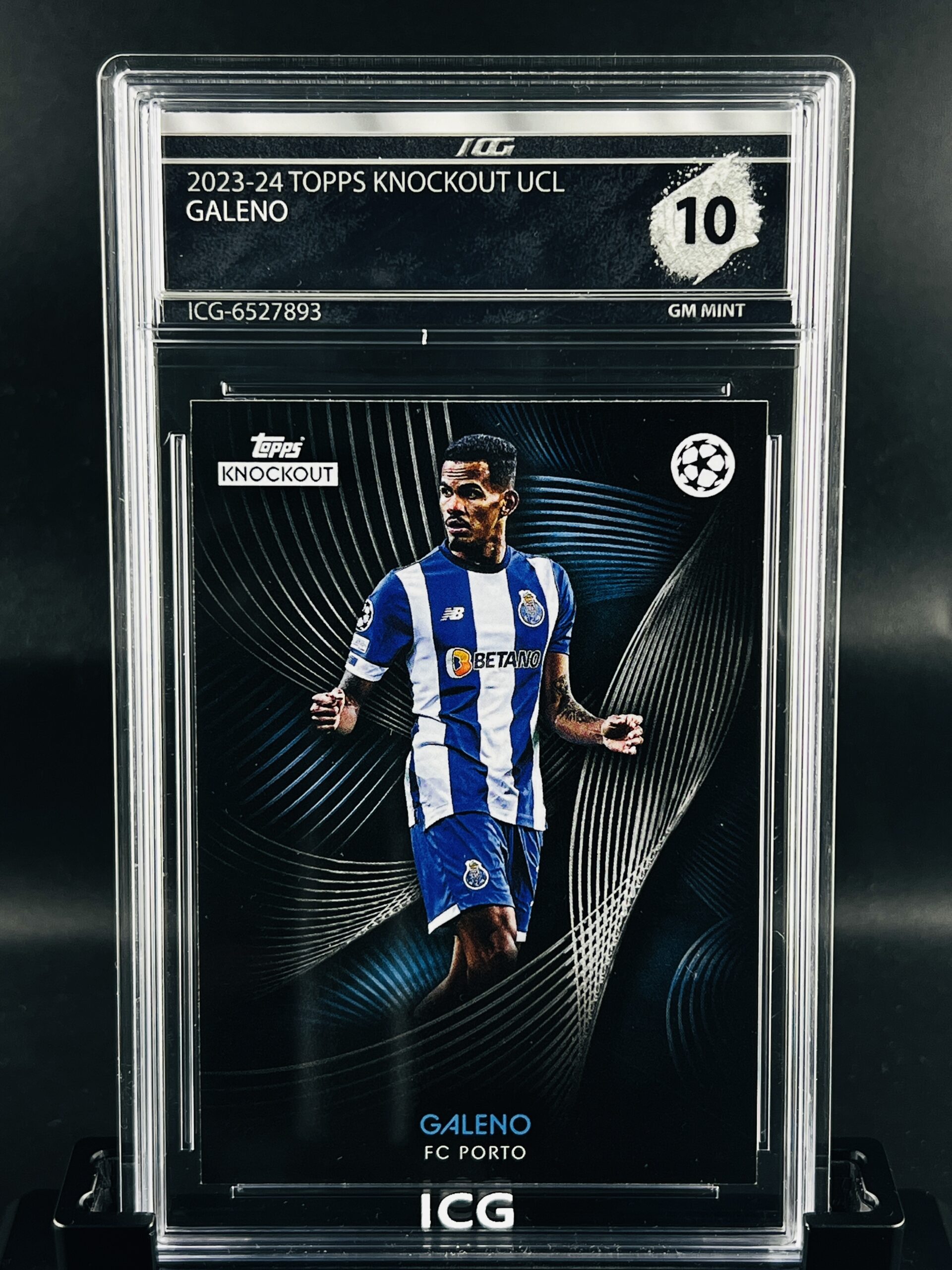 Cromo Galeno GEM MINT 10 Topps Knockout Inception Card Grading
