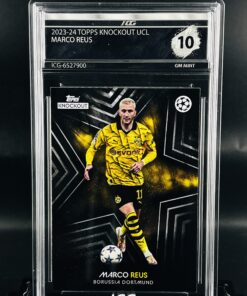 Cromo Marco Reus GEM MINT 10 Topps Knockout Inception Card Grading