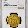8 escudos 1740/39L V PERÚ (Top Pop) AU 55 NGC