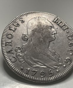 8 Reales 1795 Sevilla CN 26,95g Carlos IIII
