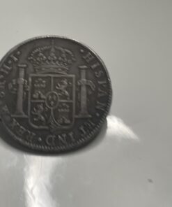 8 Reales 1810 Mexico HJ Fernando VII 27,00g preciosa patina oscura