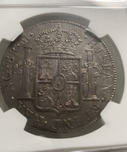 8 reales 1820 Guatemala M.