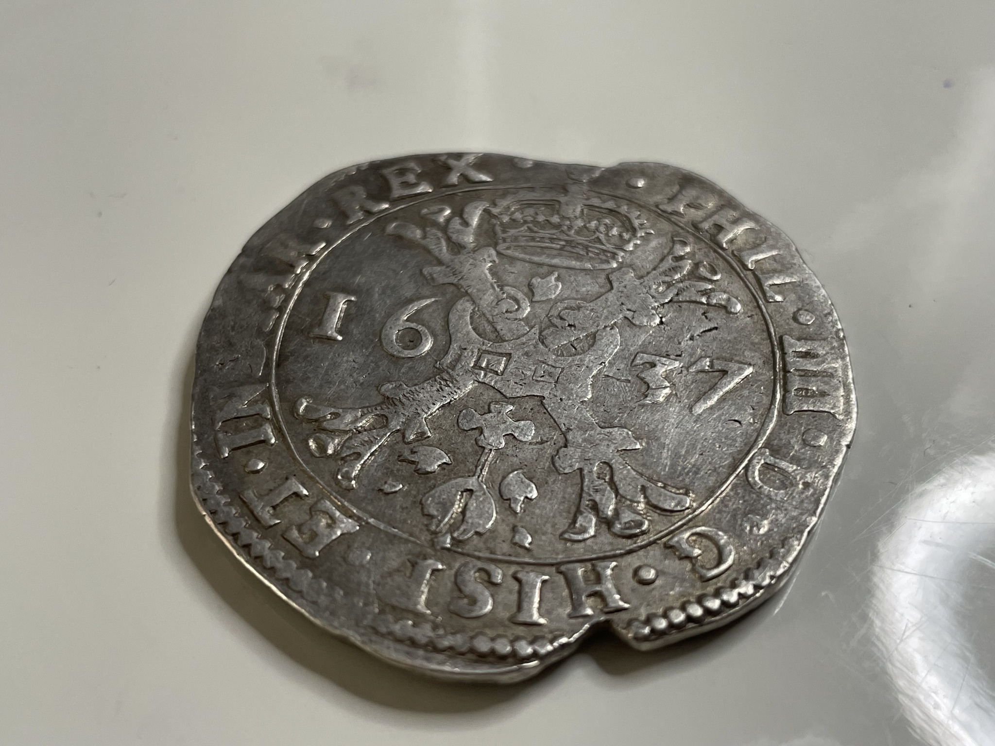 Brabante Felipe IV Patagón 1637