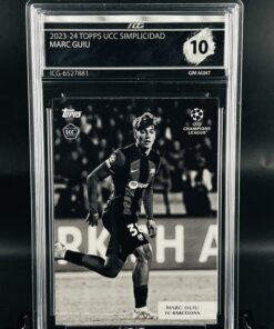 Cromo Marc Guiu GEM MINT 10 Topps Simplicidad Inception Card Grading