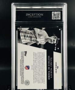 Cromo Álvaro Morata GEM MINT 10 Topps Simplicidad Inception Card Grading