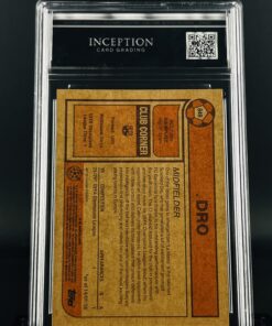 Cromo Dro Fernandez GEM MINT 10 Topps Living Set Inception Card Grading