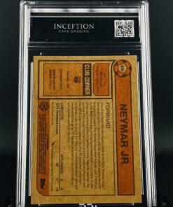 Cromo Neymar JR GEM MINT 10 Topps Living Set Inception Card Grading