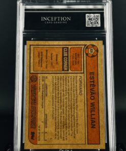 Cromo Estevao GEM MINT 10 Topps Living Set Inception Card Grading