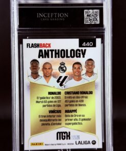 Cromo Cristiano Ronaldo, Ronaldo Panini Megacracks Gem Mint 9,5 Inception Card Grading