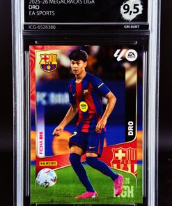 Cromo Dro Fernandez Megacracks Gem Mint 9,5 Panini Inception Card Grading