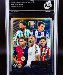 Cromo Lamine, Mbappe, Isco, Julian, Oyarzabal.. Megacracks Gem Mint 9,5 Panini Inception Card Grading