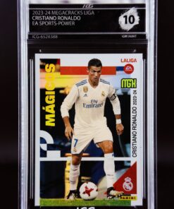 Cromo Cristiano Ronaldo Panini Megacracks Gem Mint 10 Inception Card Grading