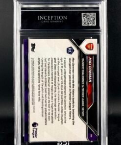 Otra vista de Cromo Max Dowman Rookie Topps GEM MINT 9,5 · Inception Card Grading · ICG · Sports Cards · TCG