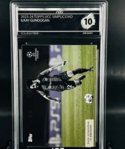 Cromo de fútbol Ilkay Gundogan Topps Simplicidad · GM MINT 10· Inception Card Grading · ICG · Sports Cards · TCG