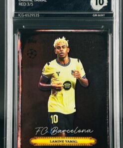 Fotografía de Cromo Lamine Yamal /5 Topps · GEM MINT 10 · Inception Card Grading · ICG · Sports Cards · TCG