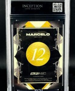 Otra vista de Cromo Marcelo Topps Portrait Posers Galaxial GEM MINT 10 · Inception Card Grading · ICG · Sports Cards · TCG