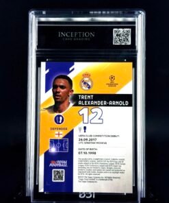Otra vista de Cromo Trent Alexander Arnold /25 Topps TTF GEM MINT 10 · Inception Card Grading · ICG · Sports Cards · TCG