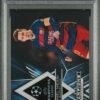 Fotografía de Cromo de fútbol LIONEL MESSI 2015 TOPPS UEFA CHAMPIONS LEAGUE PSA 8