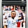 Fotografía de Cromo Kylian Mbappe TOPPS NOW UCL GEM MINT 10 · Inception Card Grading · ICG · Sports Cards · TCG