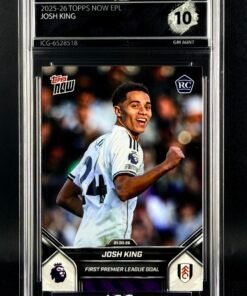 Otra vista de Cromo Josh King GEM MINT 10 · Inception Card Grading · ICG · Sports Cards · TCG