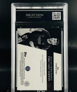 Otra vista de Cromo de fútbol Lucas Hernandez Topps Simplicidad · GM MINT 10· Inception Card Grading · ICG · Sports Cards · TCG