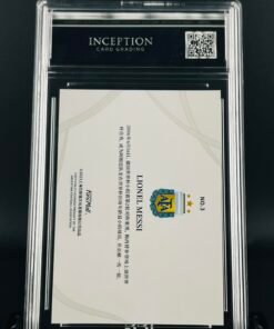 Otra vista de Cromo Lionel Messi Fansmall Goat · GEM MINT 10 · Inception Card Grading · ICG · Sports Cards · TCG