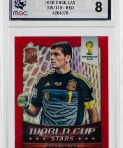 Fotografía de Cromo de fútbol Iker Casillas 2014 Panini PRIZM WC MGC 8 035/149