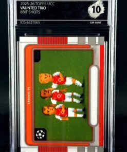 Fotografía de Cromo Vaunted Trio Topps 8BIT GEM MINT 10 · Inception Card Grading · ICG · Sports Cards · TCG