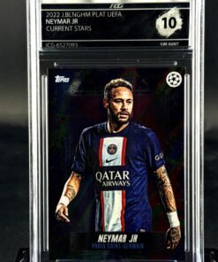 Fotografía de Cromo Neymar JR Topps GEM MINT 10 · Inception Card Grading · ICG · Sports Cards · TCG