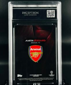 Otra vista de Cromo de fútbol Martin Odegaard Topps Knockout · GM MINT 10· Inception Card Grading · ICG · Sports Cards · TCG