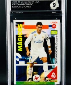 Otra vista de Cromo Cristiano Ronaldo Panini Megacracks MINT 9 · Inception Card Grading · ICG · Sports Cards · TCG