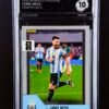 Fotografía de Cromo Lionel Messi Panini Fifa World Cup Monopoly Starter Deck GEM MINT 10 · Inception Card Grading · ICG · Sports Cards · TCG