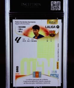 Otra vista de Cromo Dro Fernandez Panini Megacracks GEM MINT 9,5 · Inception Card Grading · ICG · Sports Cards · TCG