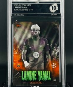 Fotografía de Cromo Lamine Yamal /10 Topps · GEM MINT 10 · Inception Card Grading · ICG · Sports Cards · TCG