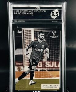 Cromo de fútbol Bruno Fernandes Simplicidad · GM MINT 9,5· Inception Card Grading · ICG · Sports Cards · TCG