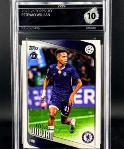 Fotografía de Cromo Estevao Topps GEM MINT 10 · Inception Card Grading · ICG · Sports Cards · TCG