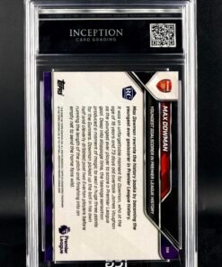 Otra vista de Cromo Max Dowman Rookie Topps GEM MINT 9,5 · Inception Card Grading · ICG · Sports Cards · TCG